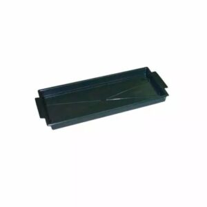 Plateau rectangle en plastique vert OASIS 23x11 cm pour centre de table fleuriste avec mousse florale