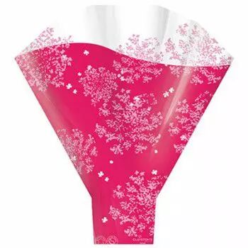 Poche bouquet Ballad fushia pour emballage floral professionnel dimensions 50x35x10 cm