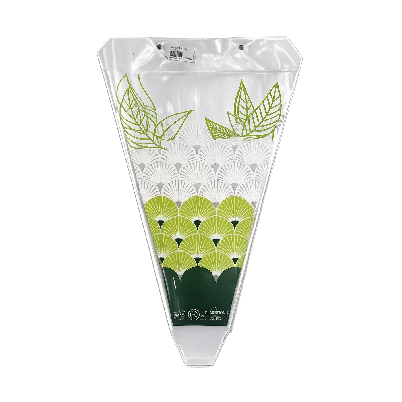Poche bouquet Gypsy verte pour emballage floral professionnel de compositions de Noël