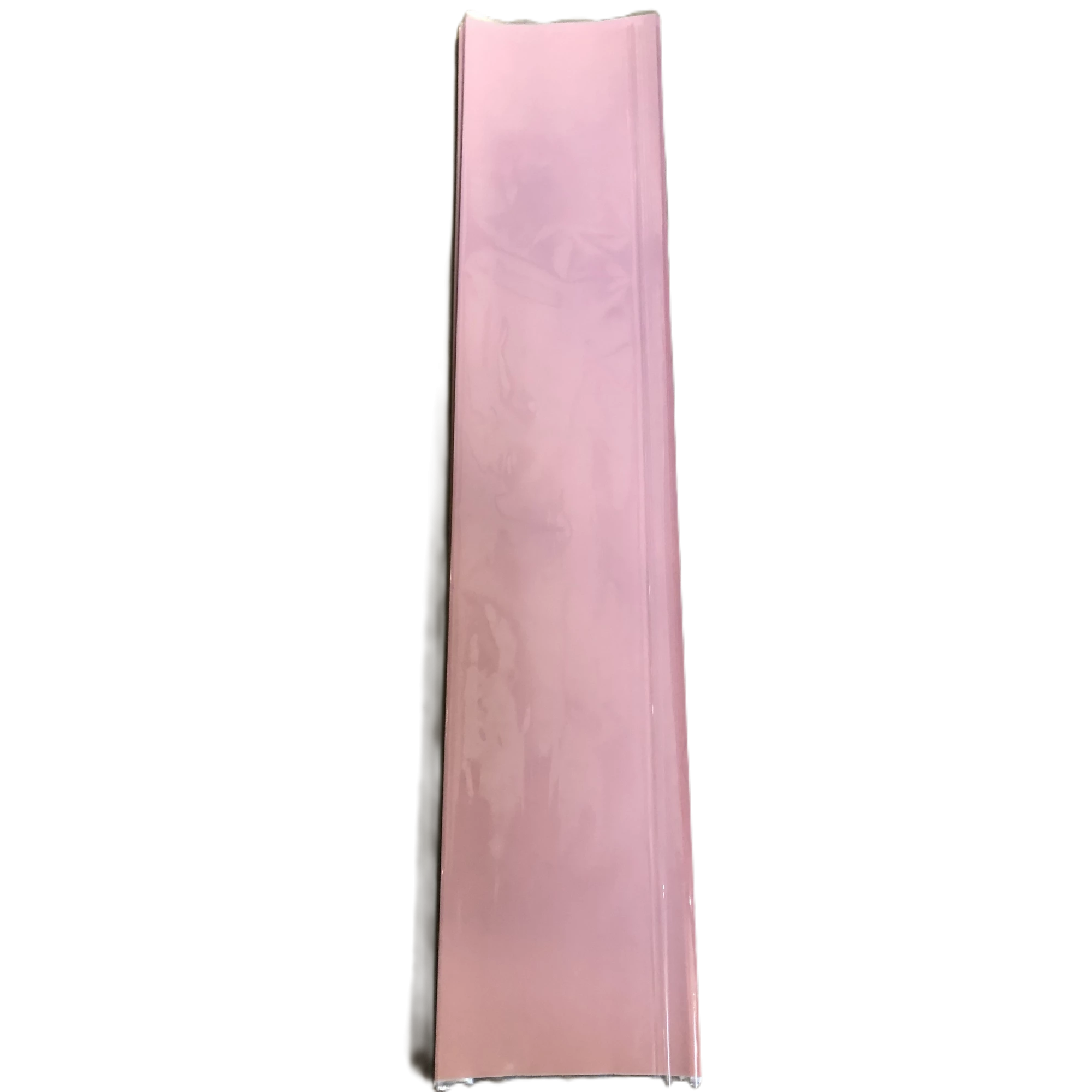 Poche à rose droite laccato rose 16x80 cm ISA PACKAGING pour emballage professionnel fleuriste
