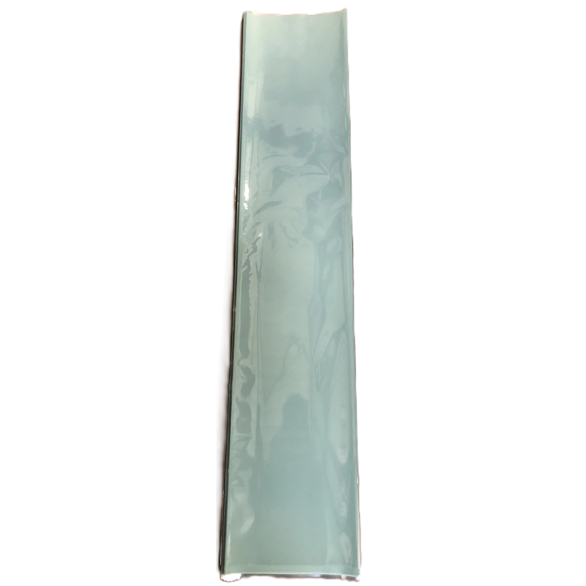 Poche à rose droite vert sauge 16x80 cm ISA PACKAGING pour emballage floral professionnel
