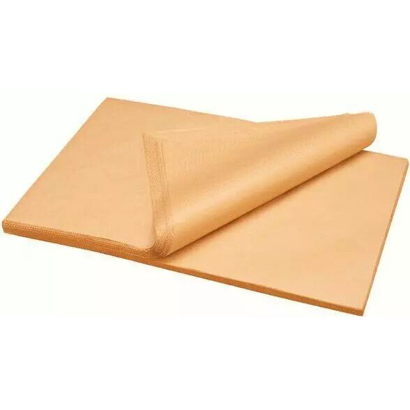 Rame de papier kraft naturel 60g pour emballage de bouquets fleuriste, format 60x80 cm, 250 feuilles
