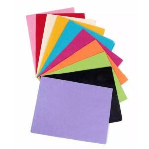 Rame de papier de soie 17 grammes en assortiment de 10 couleurs pour emballage floral professionnel