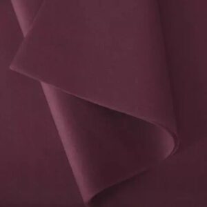 Rame papier de soie lie de vin 18g pour emballage floral professionnel