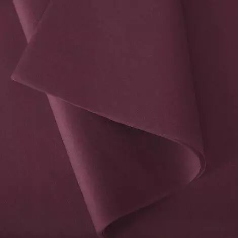 Rame papier de soie lie de vin 18g pour emballage floral professionnel