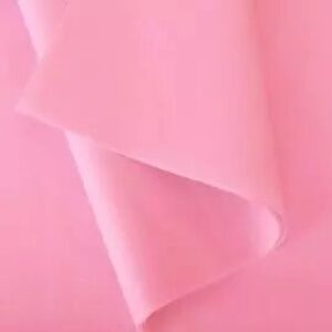 Rame de papier de soie rose 18g pour emballage de bouquets fleuriste