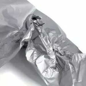 Rame de papier de soie argenté 19 grammes pour emballage floral professionnel