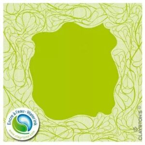 Rame de polypropylène vert Utopia 40 microns pour emballage fleuriste de bouquets à réserve d'eau format 70x70cm