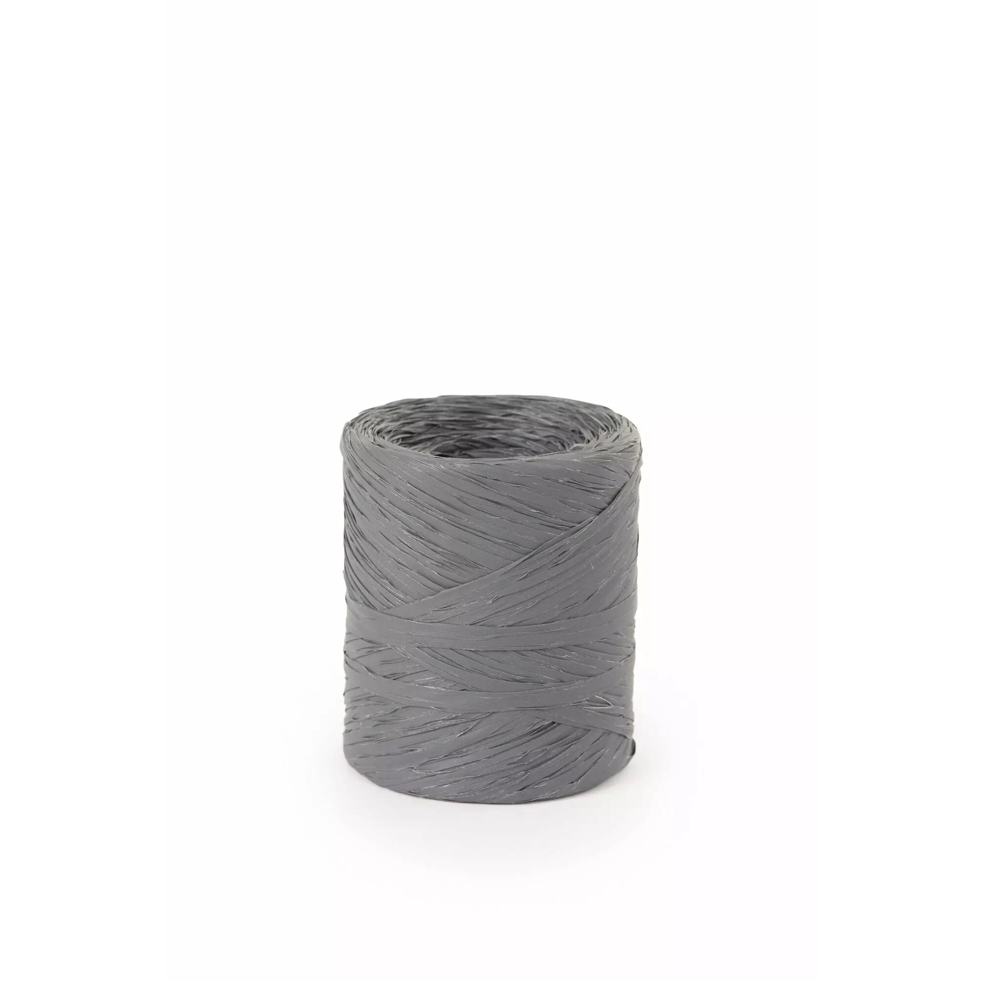 Raphia naturel anthracite 15mm en bobine de 200m pour compositions florales et décoration florale professionnelle