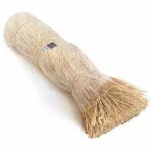 Raphia naturel en fibre végétale pour fleuriste, manchon 1 kg de brins 1m20 pour compositions florales