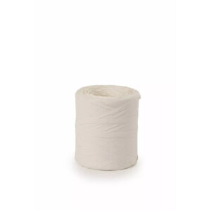 Bobine de raphia naturel blanc 15mm pour compositions florales et décoration fleuriste