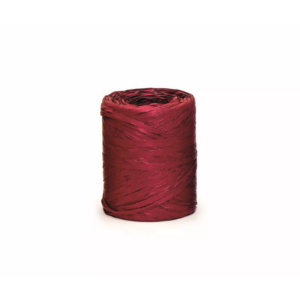 Raphia naturel bordeaux 15mm pour compositions florales et bouquets fleuristes