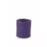 Bobine de raphia naturel violet 15mm pour fleuriste composition florale et décoration