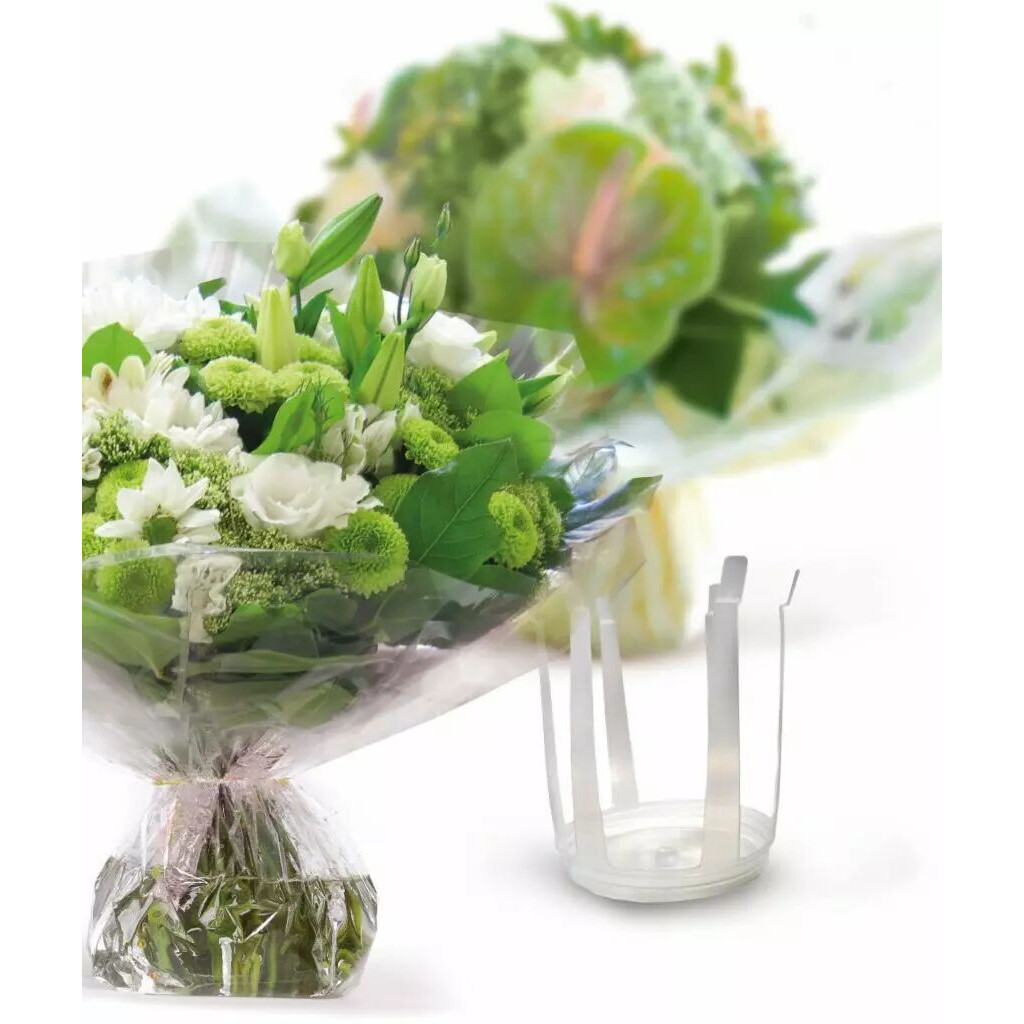 Structure Rapid'eau 16 cm avec réserve d'eau intégrée pour bouquets de fleuriste professionnels, vue 2