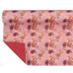 Rouleau de papier bulle Acris coloris Rose Antique pour emballage floral professionnel