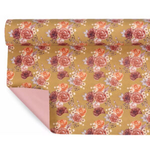 Rouleau bulle Acris tabac double face pour emballage floral professionnel chez fleuriste