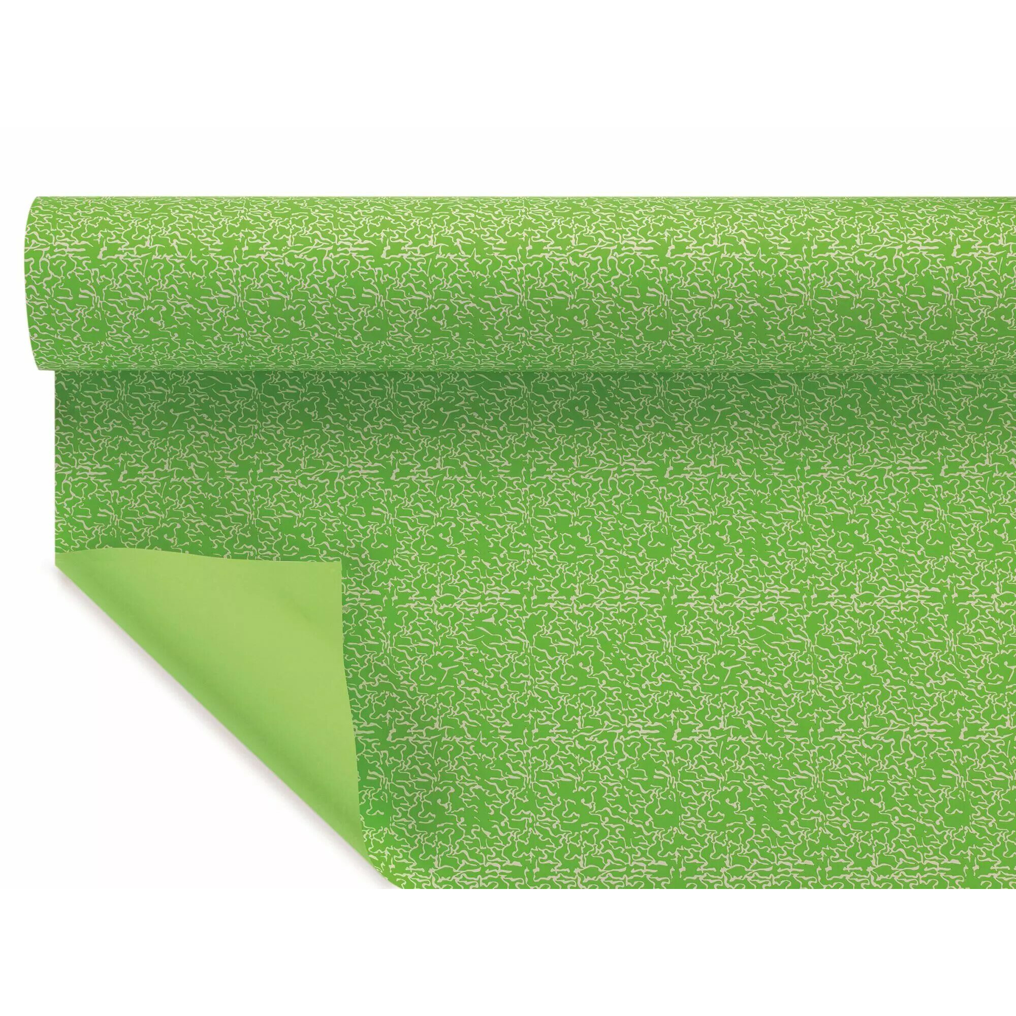 Rouleau film polypropylène bulle vert anis pour emballage fleurs et bouquets fleuriste