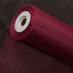 Rouleau de fibre décorative Mazzo rouge vin 60cm x 25m pour emballage floral professionnel