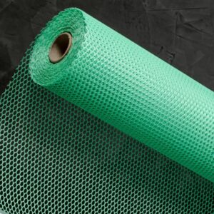 Rouleau de fibre décorative Mazzo vert pastel 60cm pour emballage floral professionnel