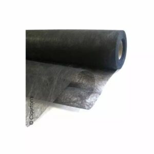 Rouleau de fibre décorative Mistral noire pour compositions florales professionnelles