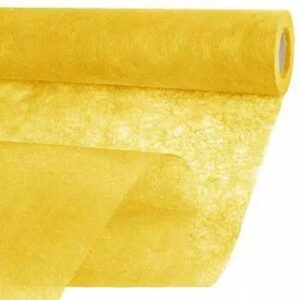 Rouleau de fibre décorative Mistral jaune pour compositions florales professionnelles