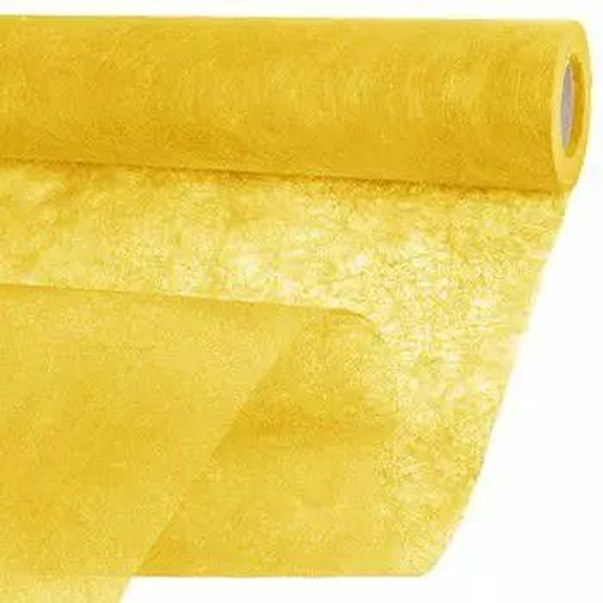 Rouleau de fibre décorative Mistral jaune pour compositions florales professionnelles