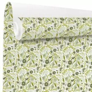 Rouleau de papier kraft blanc imperméable Soline pour emballage floral professionnel et composition florale