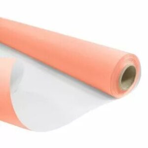 Rouleau papier kraft blanc rose 0,79 x 40m pour emballage floral professionnel