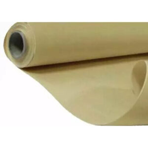 Rouleau de papier kraft brun neutre 0,79 x 120m pour emballage floral professionnel