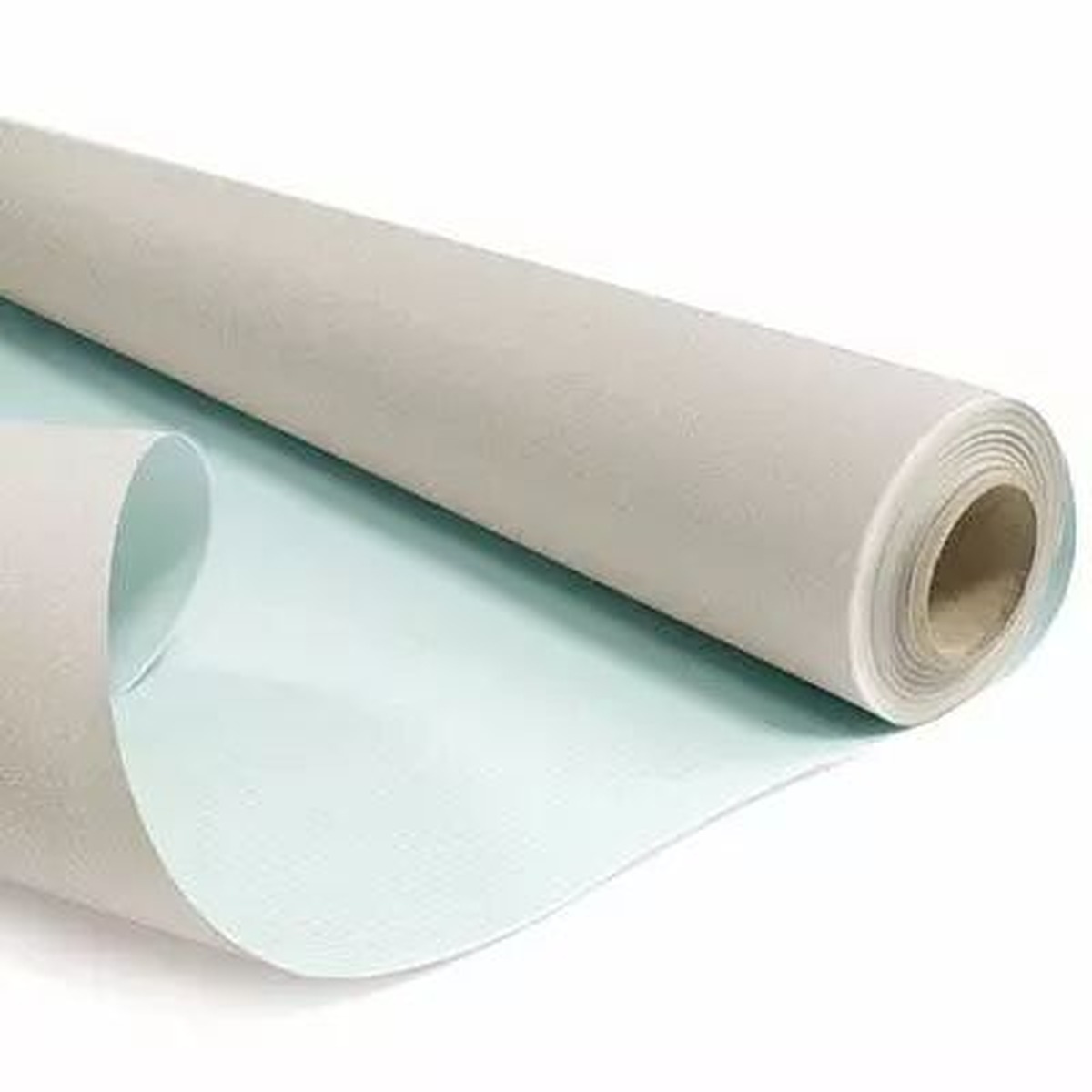 Rouleau de papier kraft bi-color recto-verso ficelle et iode pour emballage floral professionnel