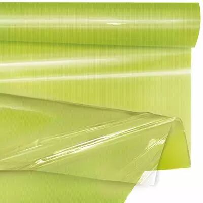 Rouleau polypro gaine kraft vert anis 80cm pour emballage floral professionnel