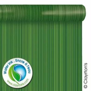 Rouleau de polypropylène gainé Ritmic vert foncé pour emballage floral professionnel