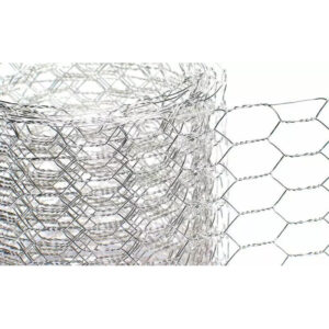 Ruban grillage décoratif argent mailles hexagonales 5cm pour composition florale fleuriste