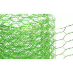 Ruban grillage fleuriste vert pomme à mailles hexagonales 5cm pour compositions florales et art floral
