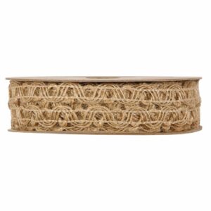 Ruban en jute naturel Butterfly 12mm pour décoration florale professionnelle