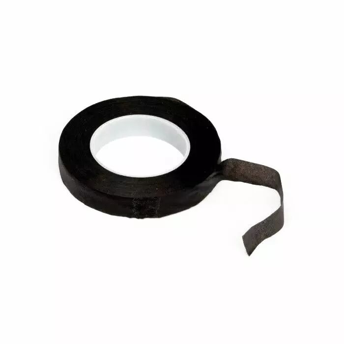 Ruban adhésif floral OASIS Flower Tape noir 13mm pour fixation de tiges et fils en art floral professionnel