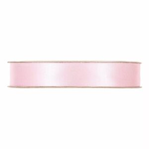 Ruban satin rose 15mm pour décoration florale et compositions de fleuriste