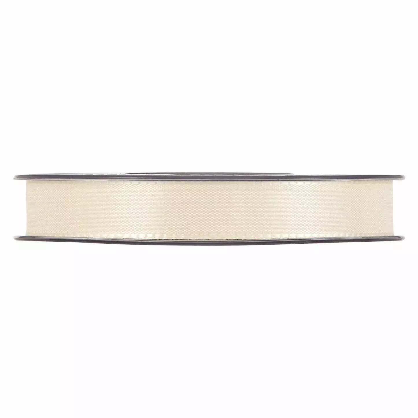 Ruban en taft crème PIOVACCARI 15mm de large pour décoration florale et compositions de fleuriste
