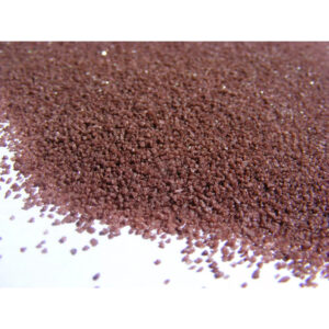 Sable décoratif chocolat granulométrie fine pour compositions florales et verreries transparentes