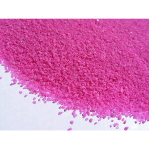 Sable décoratif fuchsia grain fin 5 litres pour compositions florales et décoration de vases transparents