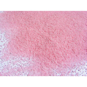 Sable décoratif rose GHISI WALTER granulométrie fine pour compositions florales et verreries décoratives