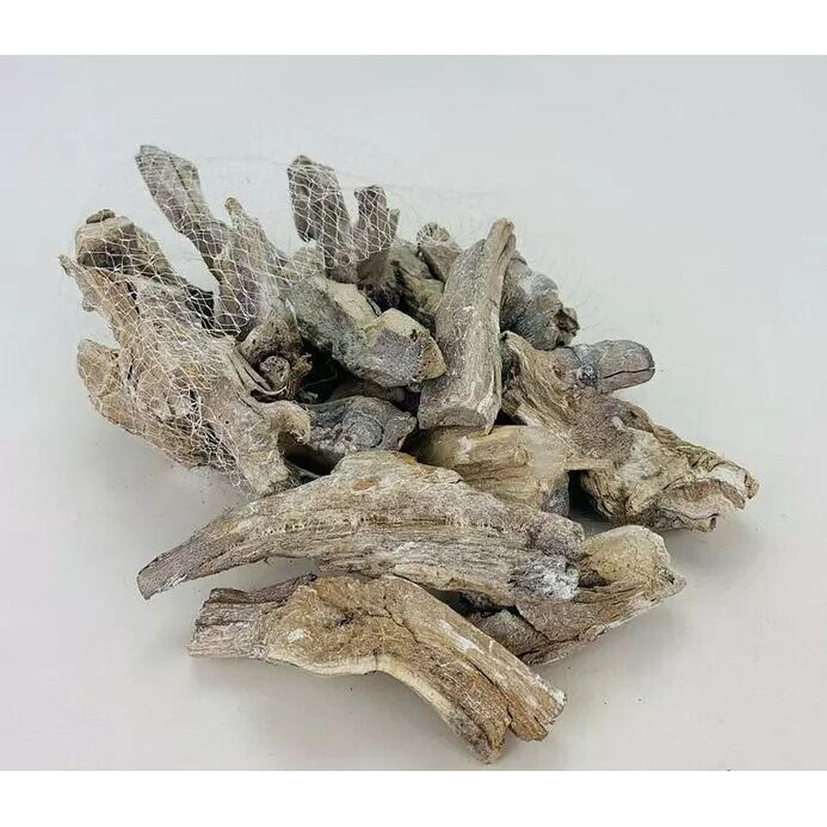 Sachet de bois blanchi décoratif 400g pour compositions florales et arrangements