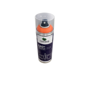 Bombe spray colle Easy Color 400ml orange pour fixation paillettes et neige artificielle en art floral