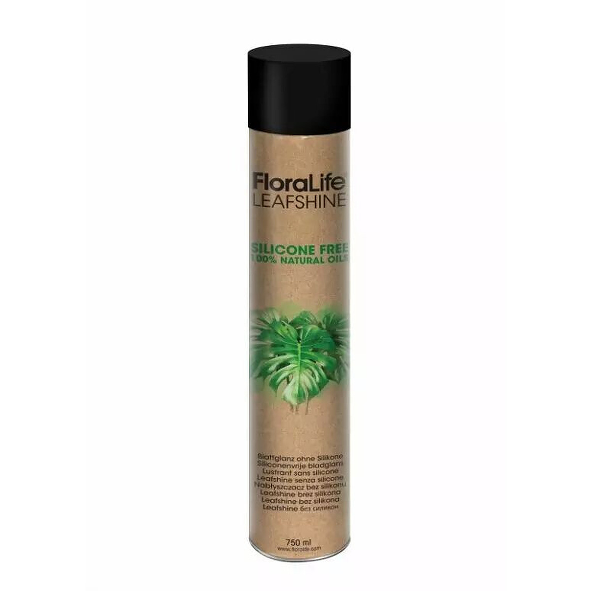 Spray Leafshine écologique 750ml pour redonner éclat et brillance aux feuillages des compositions florales professionnelles