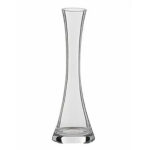 Vase soliflore en verre transparent Monofiore 40 cm de hauteur pour compositions florales professionnelles