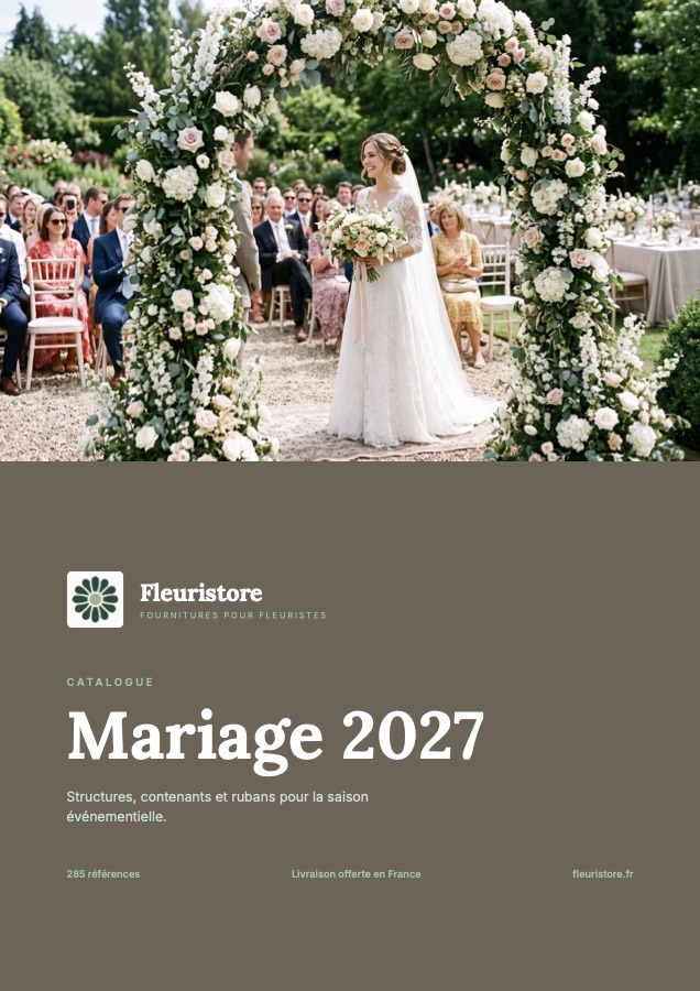 Couverture du catalogue Mariage 2027 de Fleuristore