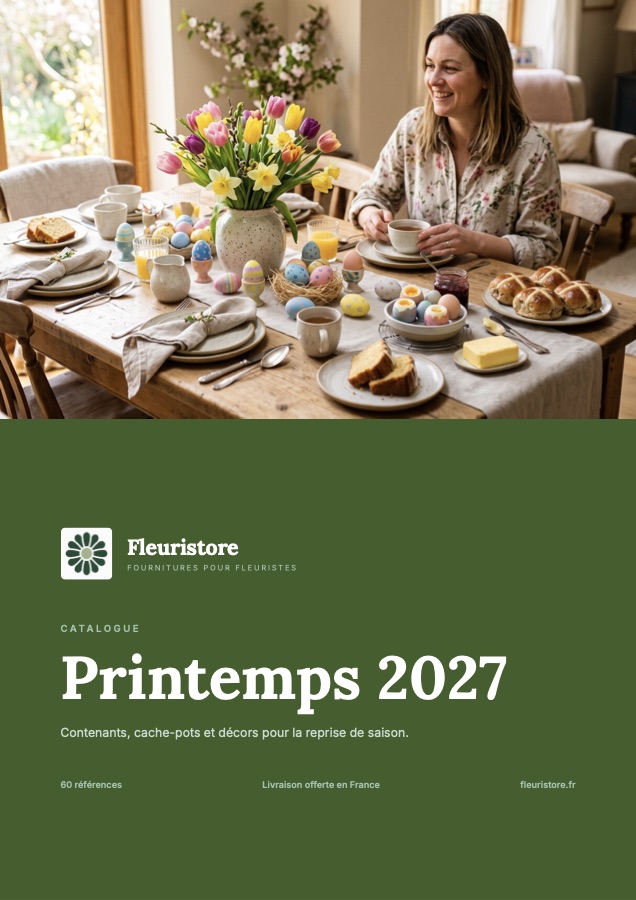 Couverture du catalogue Printemps 2027 de Fleuristore