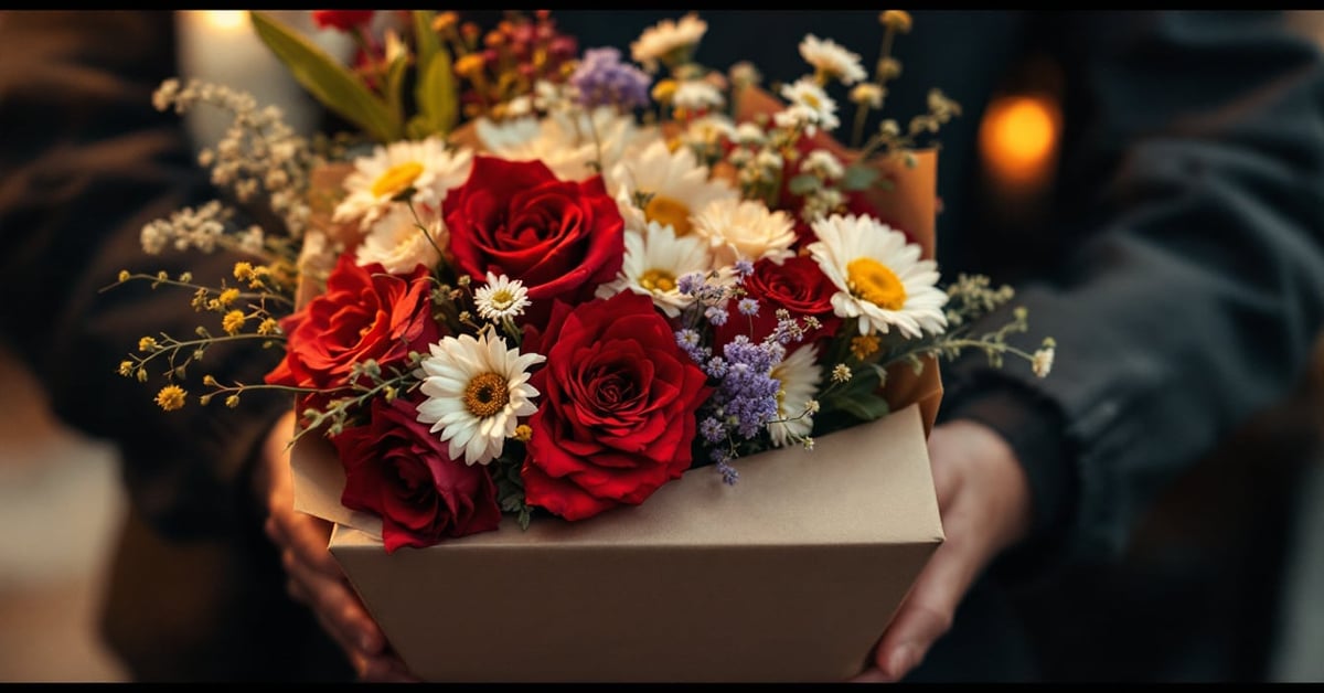 Protéger un bouquet pour la livraison et le transport - emballage transport bouquet