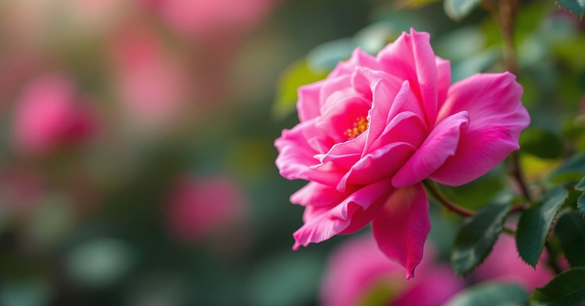 Bouquet de roses fuchsia éclatantes aux pétales veloutés, variétés modernes et colorées