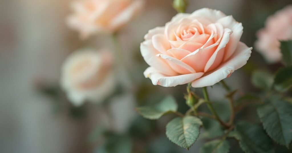 Rose rose en fleur symbolisant tendresse et romance – rose rose signification